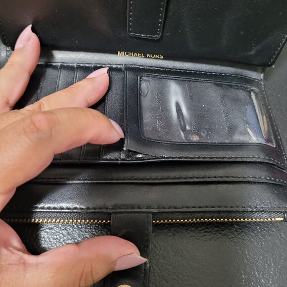 Michael Kors Adele Embellished Leather Smartphone Wallet - Picture 9 of 13